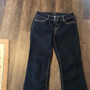EUC Nine West jeans with bling on pockets size 8R